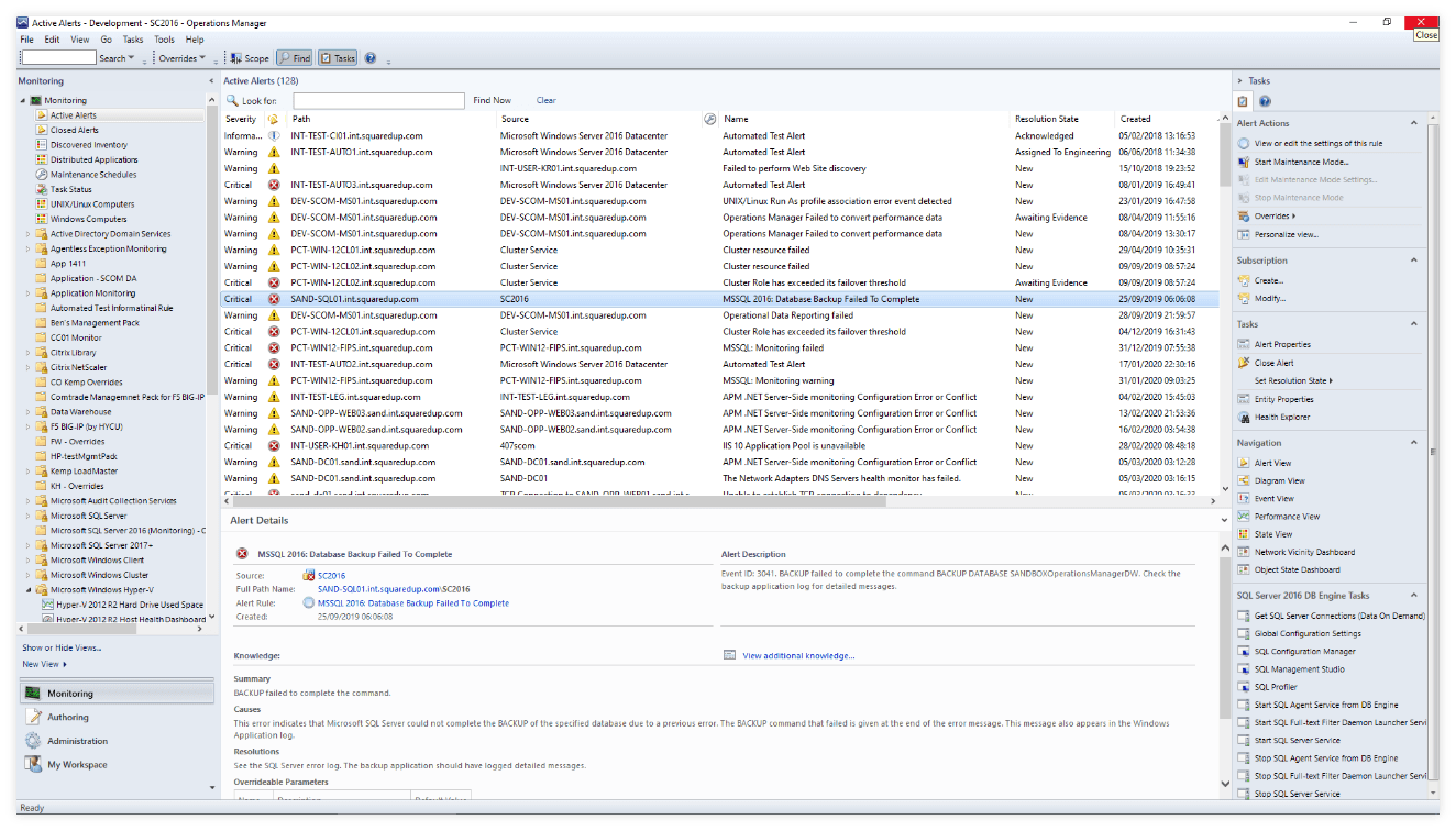 Everything you need to know about SCOM SquaredUp DS